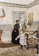 Edouard Vuillard The first step to France oil painting artist